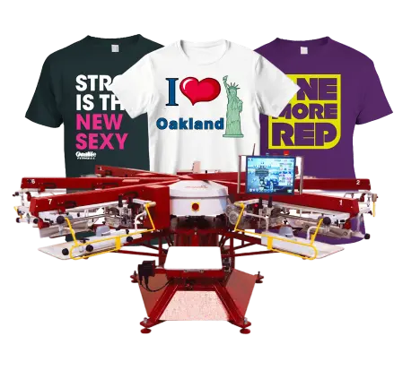 custom screen printing oakland